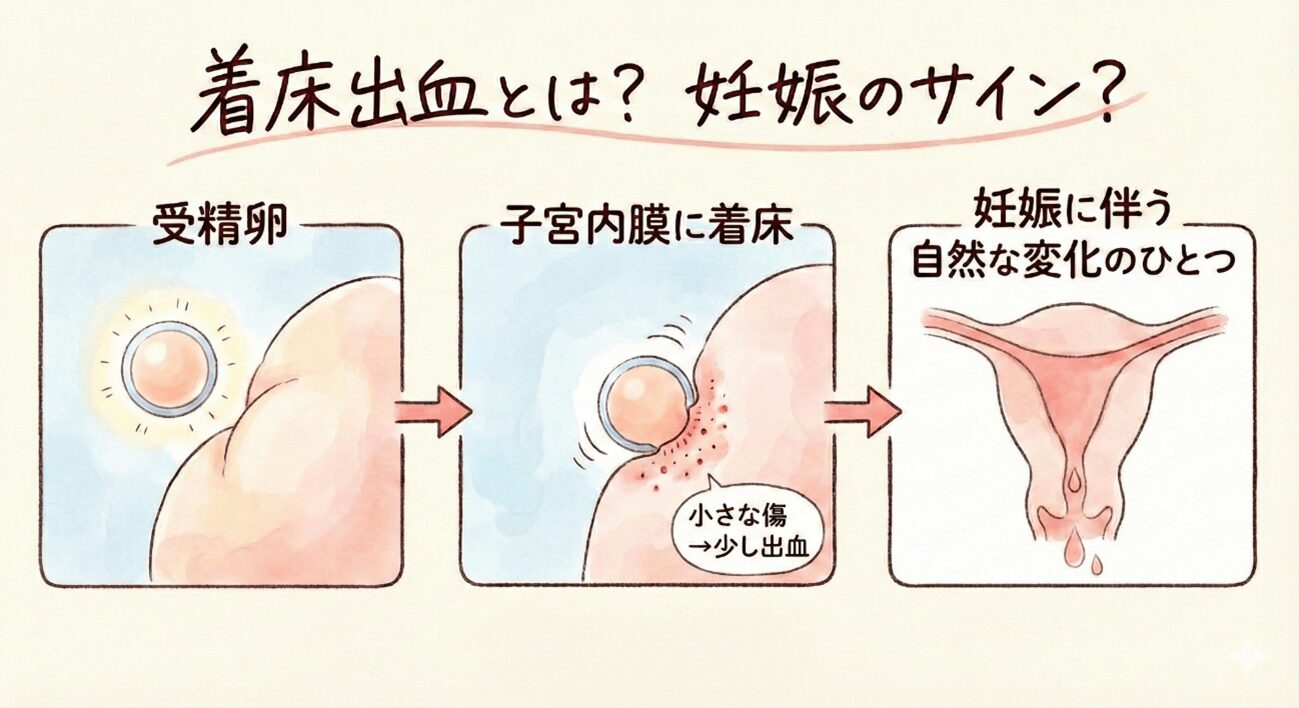 着床出血 陰性