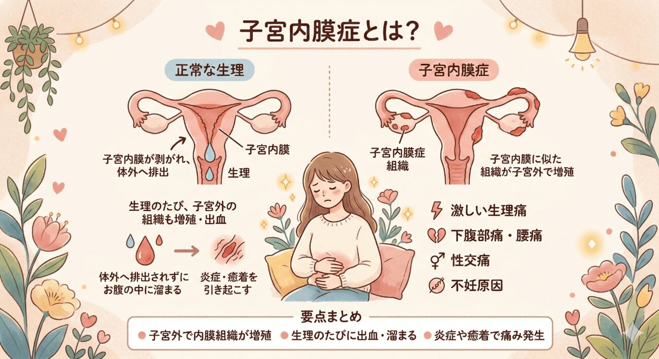 子宮内膜症とは