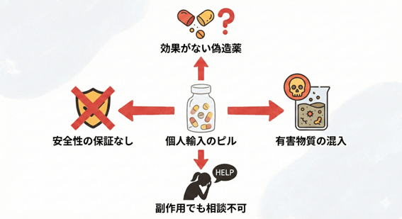 個人輸入のリスク