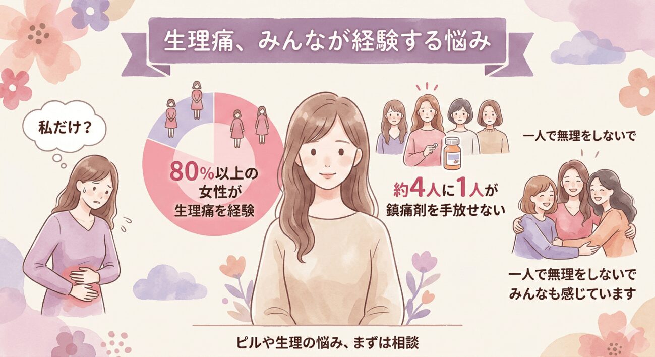 生理痛は多くの女性が経験する身近な悩み