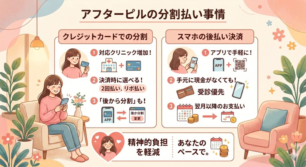 アフターピルの分割払い事情