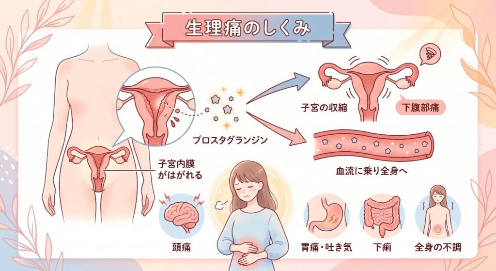 生理中の仕組み