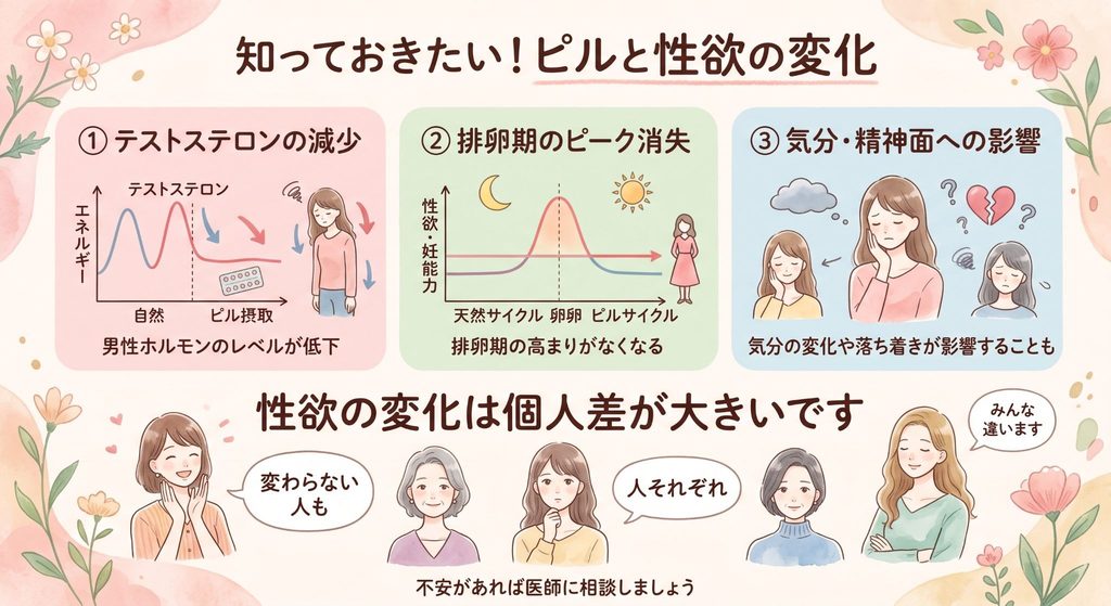 知っておきたい！ピルと性欲の変化
