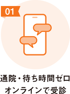 通院・待ち時間ゼロ オンラインで受診